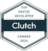 Clutch "Top NextJS developer", Canada, 2024