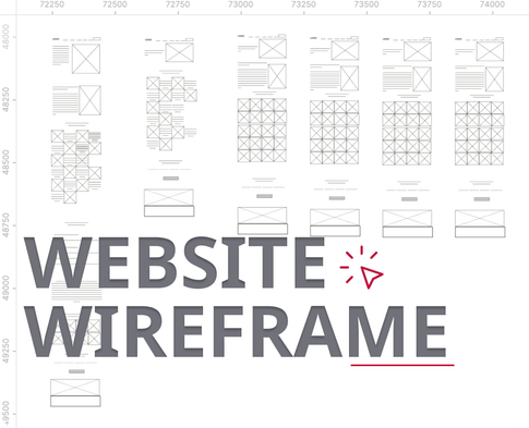 Wireframes Website Design